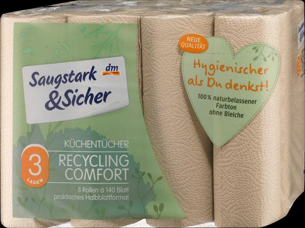 Produktbild dm Saugstark&Sicher Küchenrolle