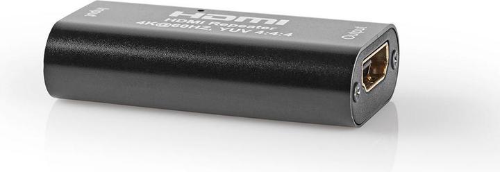 Produktbild Nedis HDMI T Repeater 40.0 m 4K@60Hz 18 Gbps Metall Anthrazit (0.05 m, HDMI)