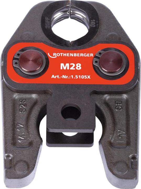 Actual product image Rothenberger Pressing jaw pressing pliers standard M28 ( 015105X ) for ROMAX 4000 / Akku Press ACC et (150 mm)