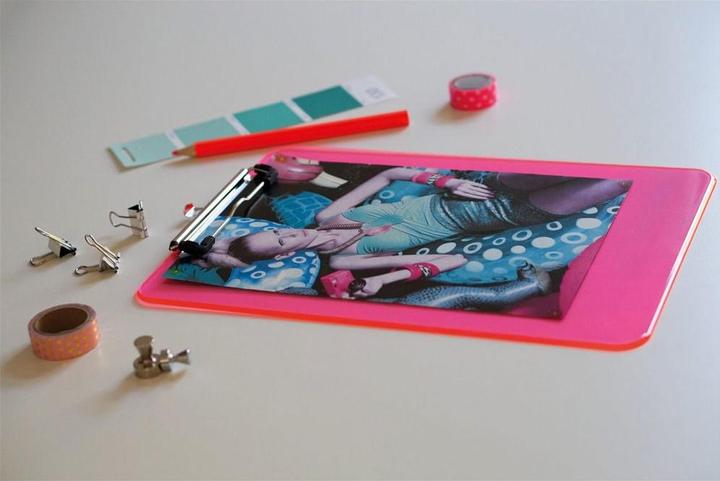 Image du produit Maul Plaque à pince neon (A4, Format portrait)