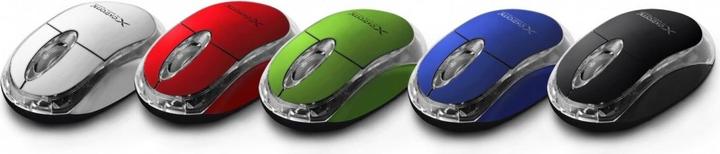 Actual product image Extreme HARRIER XM105K mouse (optical, 1000 DPI, black) (Cable)