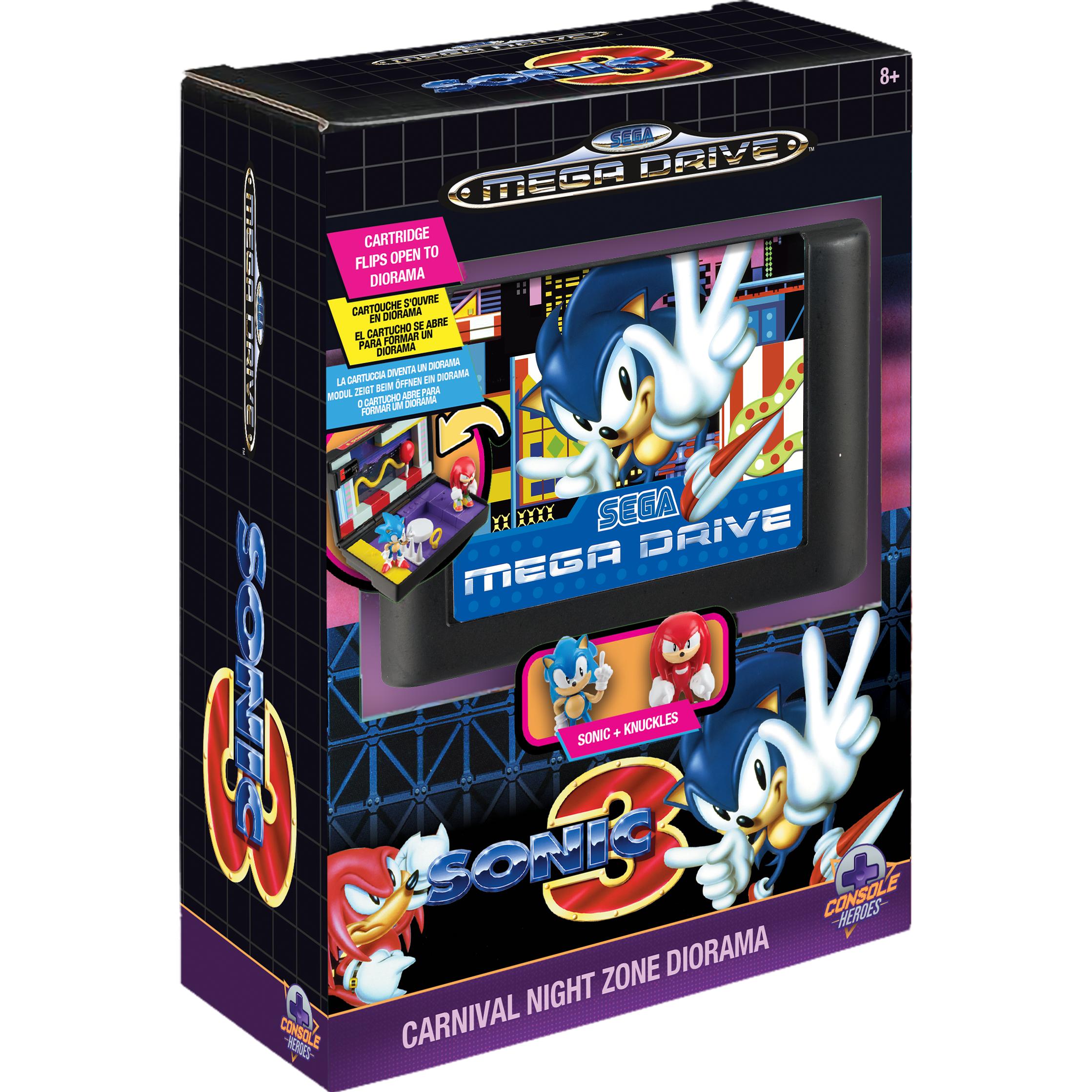 Wilder Toys Sonic the Hedgehog - Cartouche - Sonic 3 - Mega Drive Consoles Stars (Sega Mega Drive), Altri accessori gaming