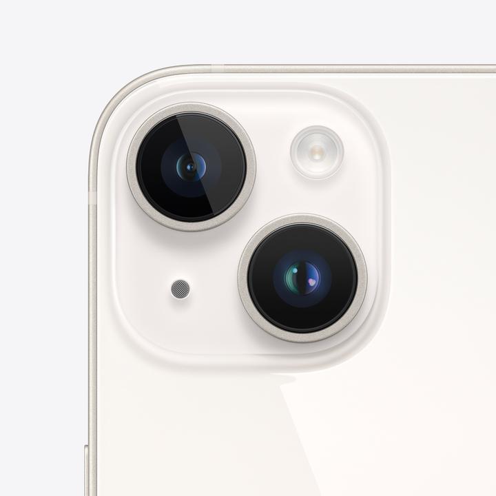 Image du produit Apple iPhone 14 (256 Go, Lumière stellaire, 6.10", SIM + eSIM, 12 Mpx, 5G)