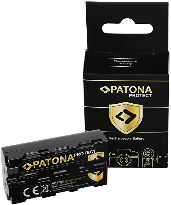 Actual product image Patona PROTECT battery for Sony NP-F550 (Camera battery)