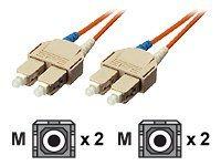 Actual product image equip FO patch cable SC->SC multimode duplex OM1 or (5 m)