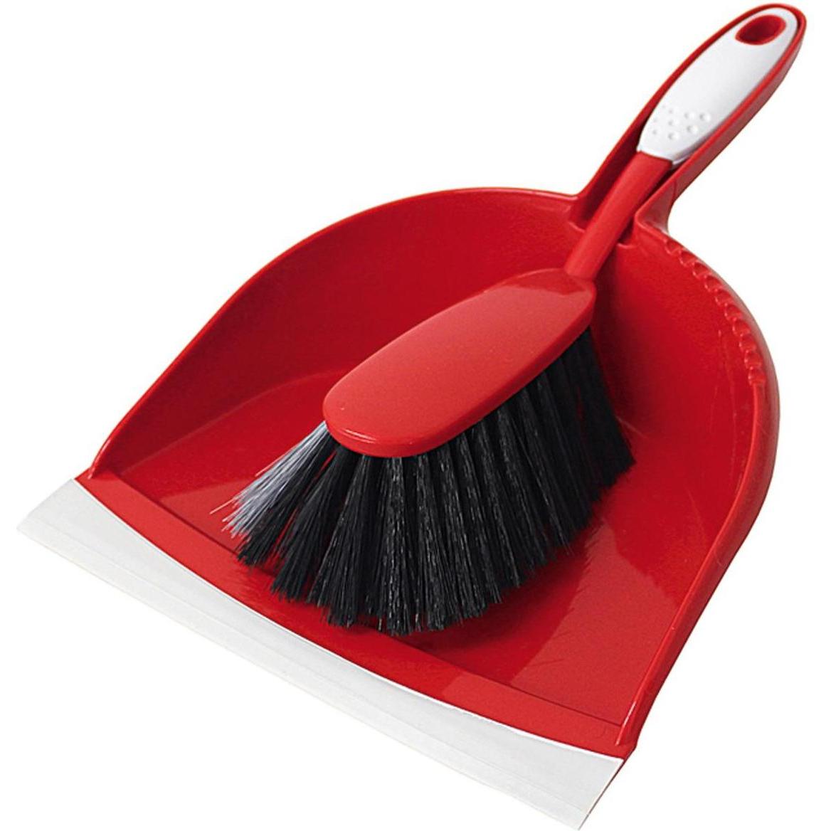 5x Rival Kehrgarnitur 2K rot, Reinigungsutensil, Rot