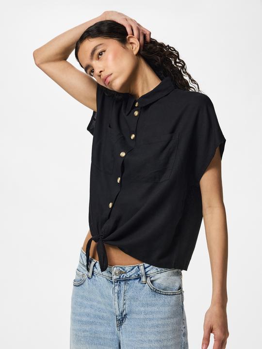 Produktbild Pieces Pcpia Ss Tie Shirt Noos (S)