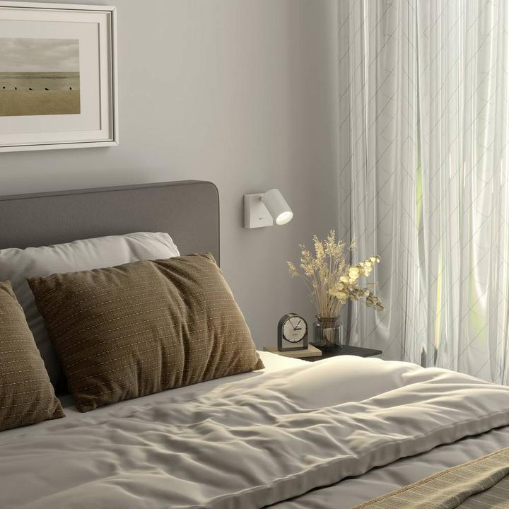 Actual product image Light In The Attic Records Wandaufbauleuchte, Can Tilt eckig, 1x 7.5 W GU10, 220-240 V/AC, IP 20 (GU10)