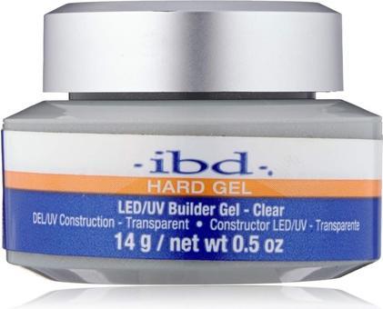 IBD Hard Gel LED/UV Builder (Kunstnägel, Clear)