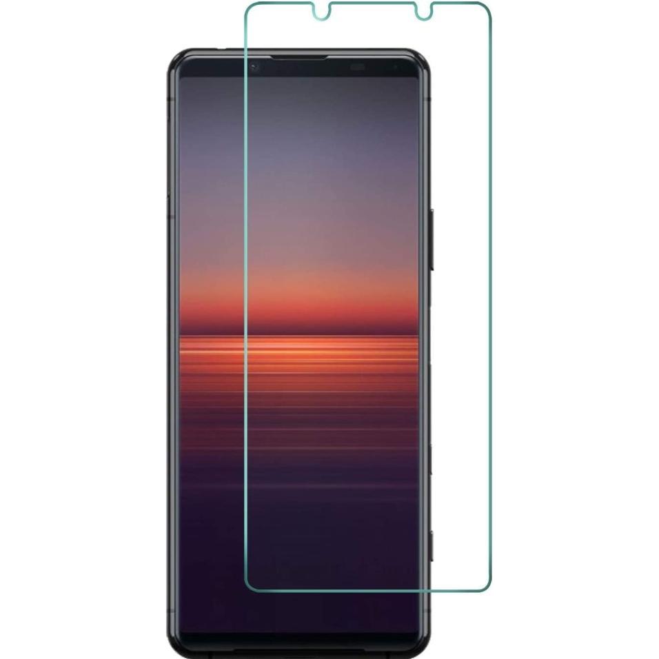 Screenguard Sony Xperia 10 II Panzerglas Schutzfolie Case Friendly Design (1 Stück, Sony Xperia 10 II), Smartphone Schut...