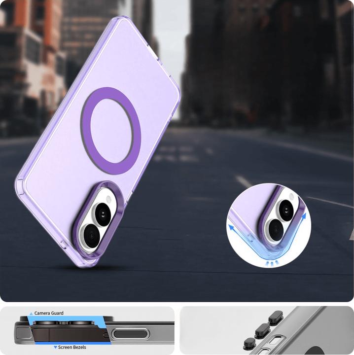 Produktbild Cover-Discount Galaxy S25 Edge - Schützende Acryl-Handyhülle mit Magnet (Samsung Galaxy S25 Edge)