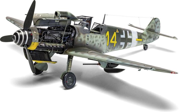 Actual product image Airfix Messerschmitt Bf109G-5/G-6
