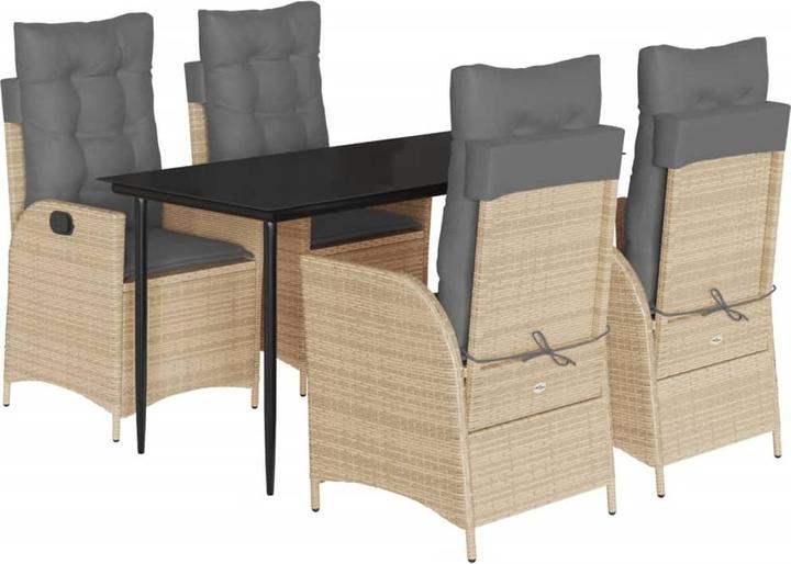 Produktbild vidaXL Garten Essgruppe (140 x 70 x 74 cm)