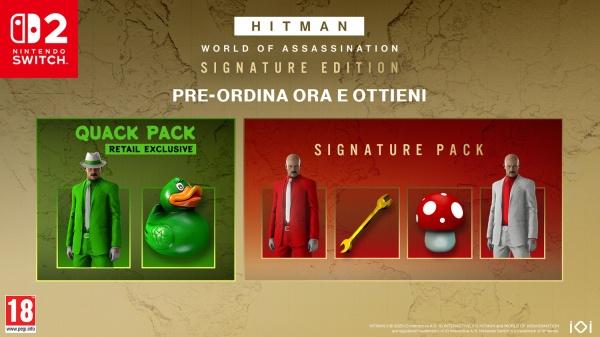 Produktbild IOI HITMAN World of Assassination - Signature Edition (Switch 2, IT)