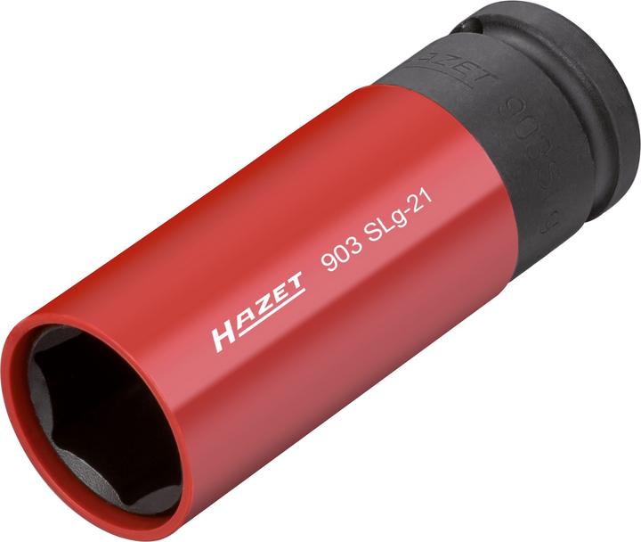 Produktbild HAZET Schlag-, Maschinenschrauber Steckschlüsseleinsatz ∙ Sechskant 903SLG-21 ∙ Vierkant12,5 mm (1/… (21 mm)