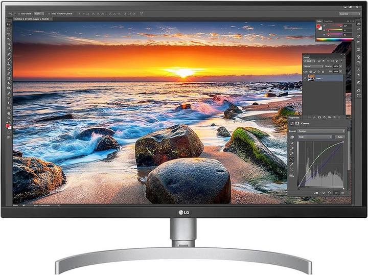 LG 27UL850-W (3840 x 2160 Pixels, 27")