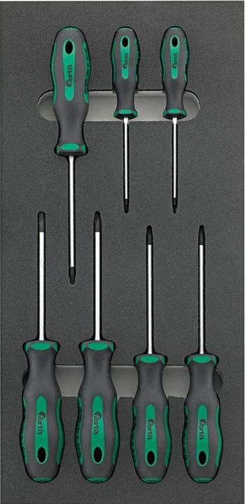 Image du produit Fortis Module d'outils 1/3 tournevis Torx 7 pièces (Pin-torx)
