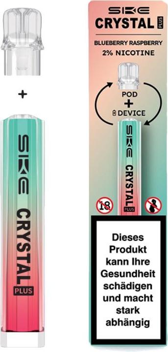 Produktbild SKE Crystal Plus Starter Kit Blueberry Raspberry (Blueberry Raspberry)
