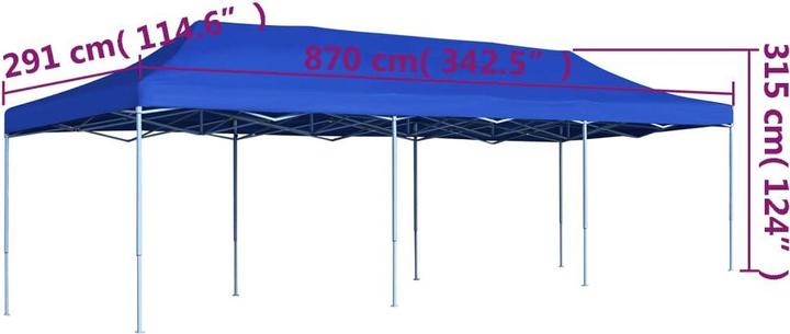 Actual product image vidaXL Partyzelt (300 cm, 900 cm)