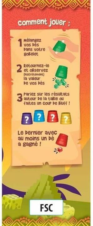 Image du produit Asmodée Perudo (Français, 2 Joueur)