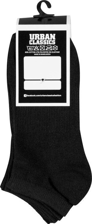 Immagine prodotto Urban Classics Calzini No Show 5-Pack (Confezione da 5 pezzi, 35 - 38)