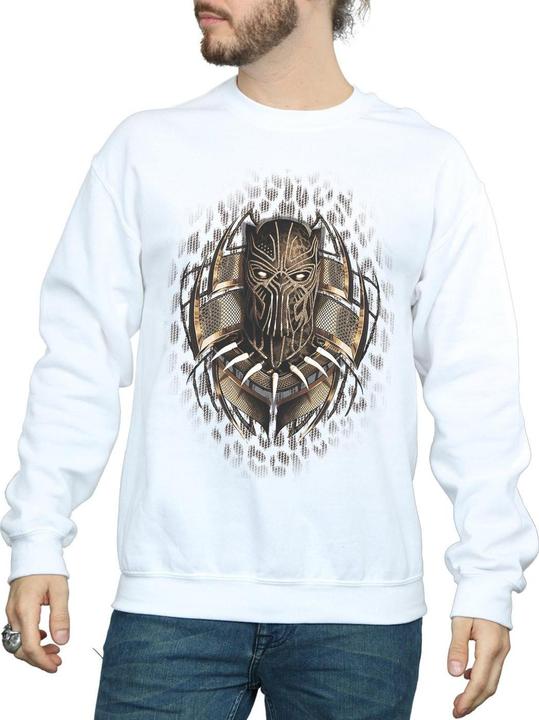 Produktbild Black Panther Gold Killmonger Baumwoll Sweatshirt (M)