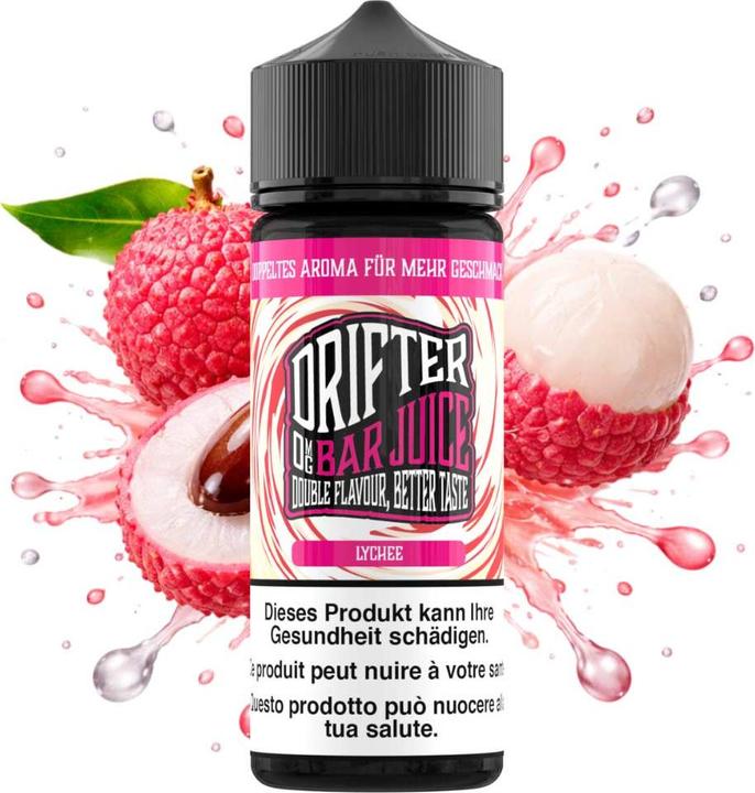 Produktbild Drifter Bar Juice - Lychee 120ml - Shortfill
