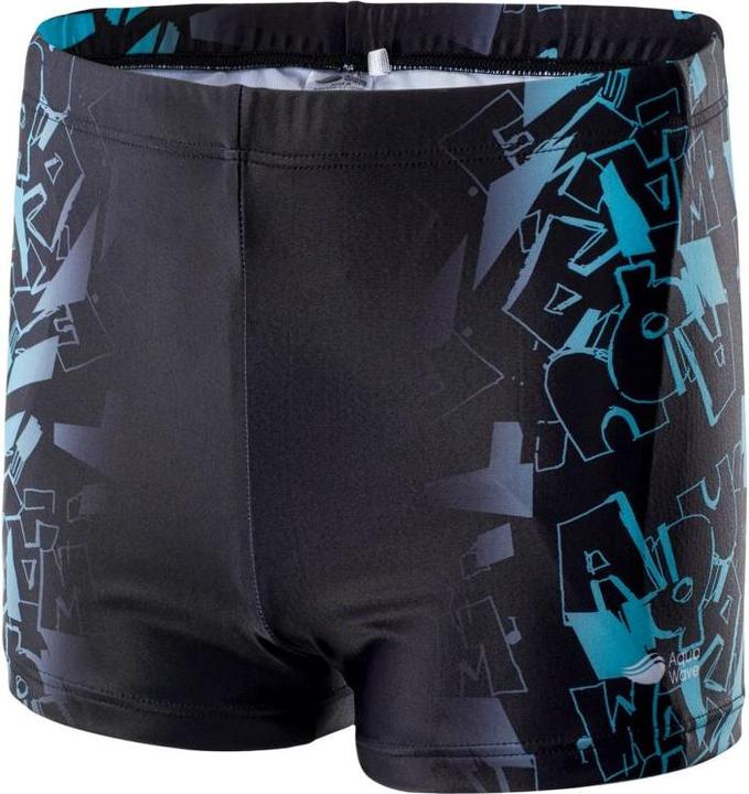 Produktbild Aquawave ATOS JR Juodas SCUBA Mėlynas LOGO PRINT 140 maudymosi kostiumėliai (140)