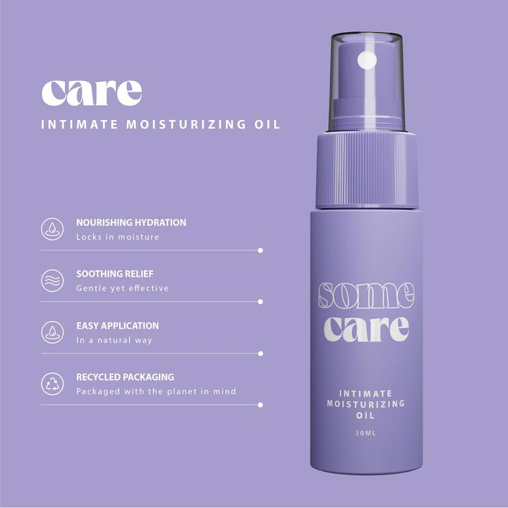 Productafbeelding Some CARE - Intieme Vochtinbrengende Olie - 30 ml (30 ml, Intieme wasolie)