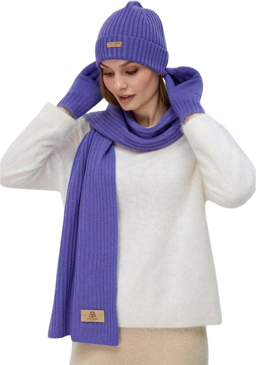 Immagine prodotto Bellemere Scarf Flat-Ribbed Knit Merino Wool Scarf