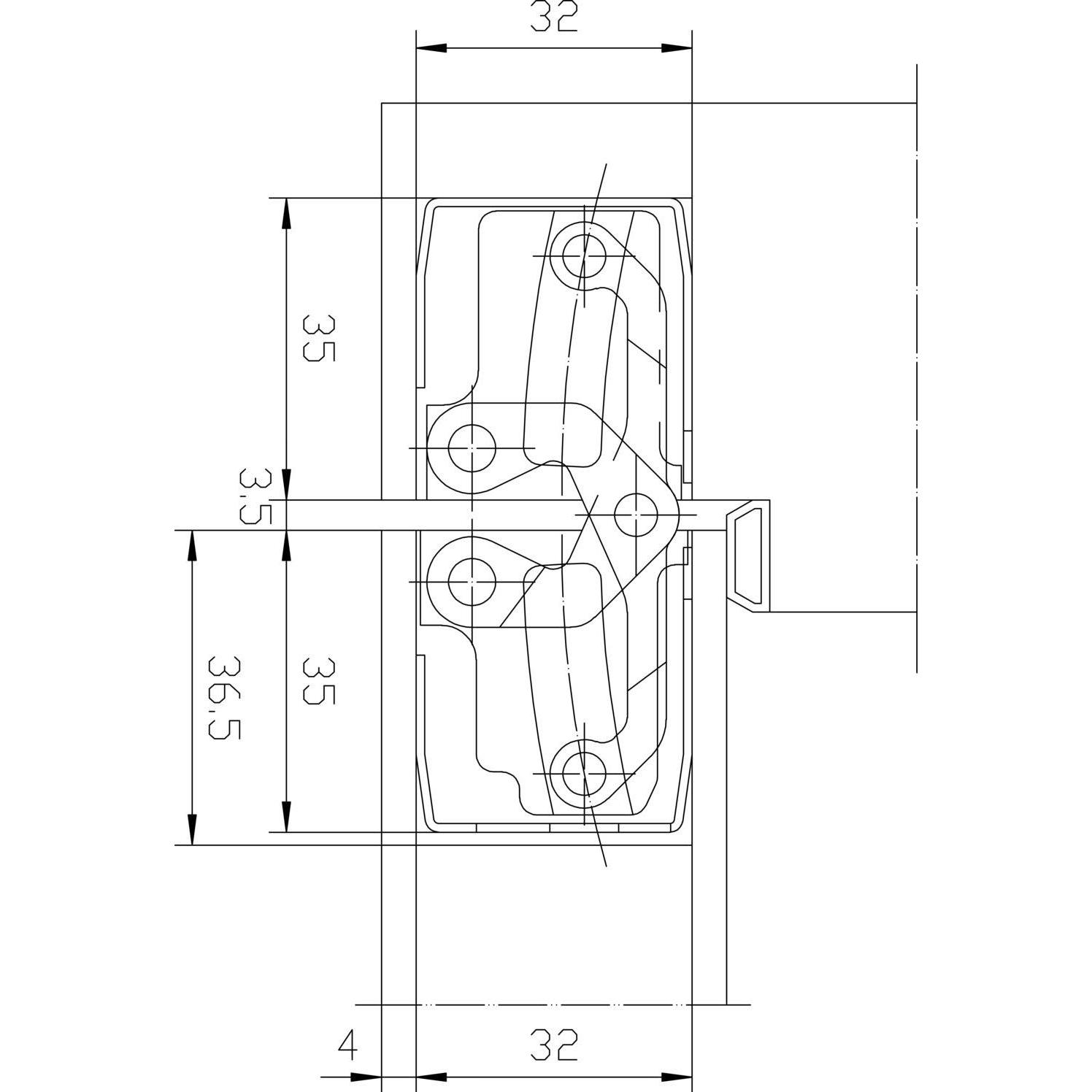 Thumbnail - Simonswerk, Türbeschlag + Scharnier, Objektbänder TECTUS TE 540 3D FR