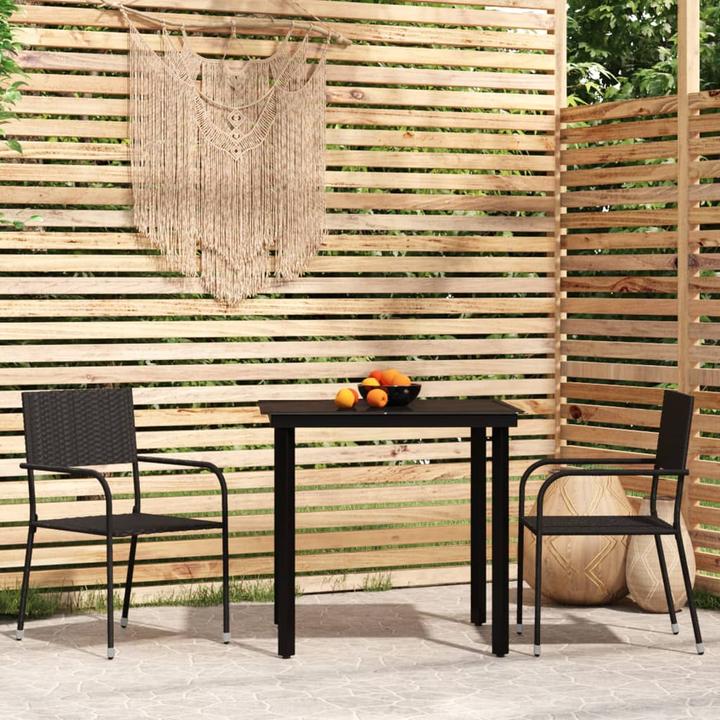 Produktbild vidaXL Garten Essgruppe (80 x 80 x 74 cm)