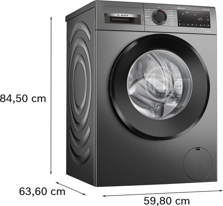 Actual product image Bosch Hausgeräte WGG244ZRCH (9 kg, Left)