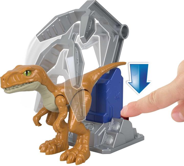 Actual product image Imaginext Atrociraptor Stripe