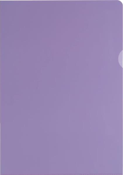 Actual product image Elba Premium document cover, DIN A4, PVC, crystal clear, violet, 25e document-proof, transparent, made (A4, 1x)