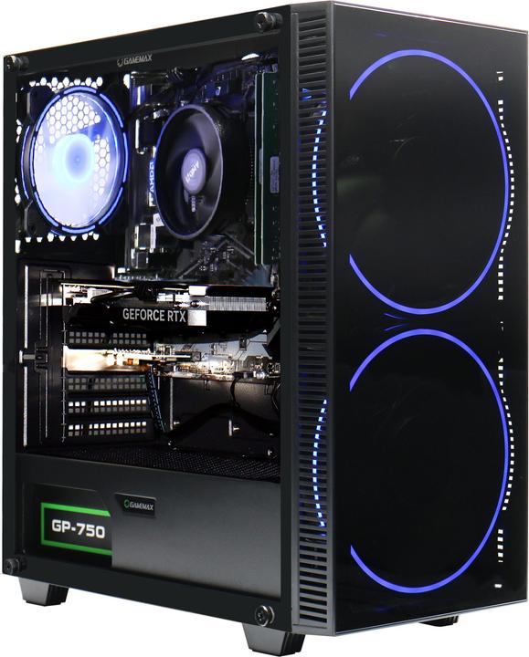 Actual product image GameMax Black Hole 7378 (1000 GB, 32 GB, Intel Core i5-14400F, GeForce RTX 4060)