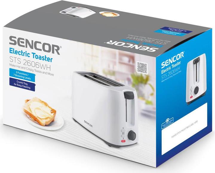 Actual product image Sencor STS2606WH, baltas