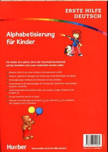 Produktbild Erste Hilfe Deutsch - Alphabetisierung für Kinder (Deutsch, Corina Beurenmeister, Stefan Lohr, Marian Ardemani, Ulrich Schneider-Struben, Irmtraut Teltau, 2016)
