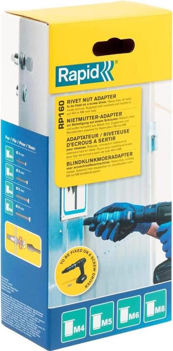 Actual product image Rapid RP160 Rivet nut attachment (110 mm)