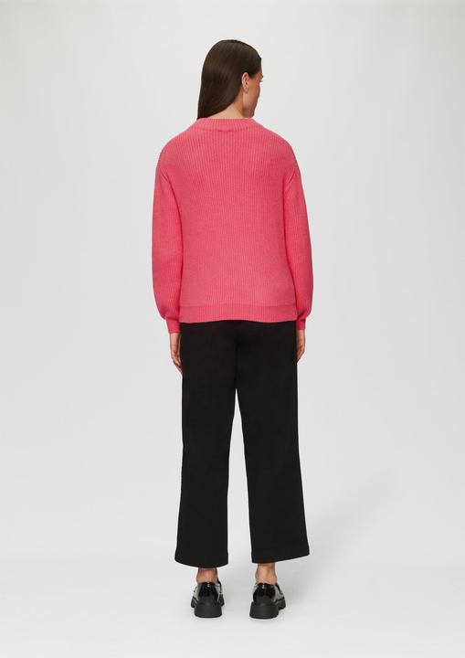 Immagine prodotto S.Oliver Strickpullover Oversized-Strickpullover mit Ajour-Detail (XL)