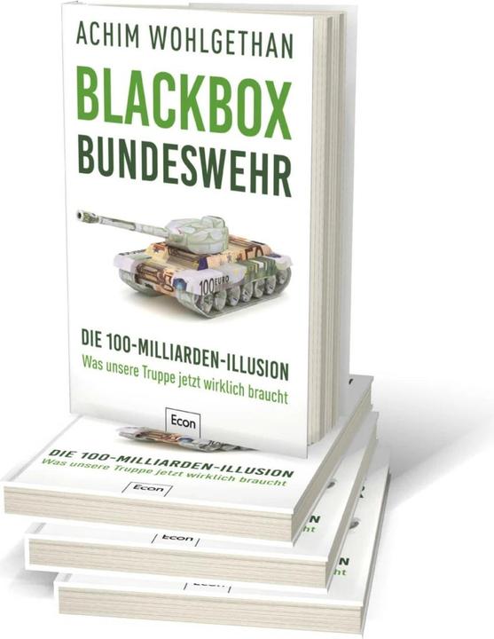 Actual product image Blackbox Bundeswehr (German, Achim Wohlgethan, Martin Woodpecker, 2023)