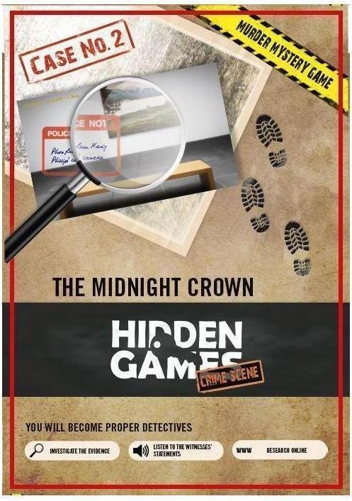 Pegasus Hidden Games - Crime Scene: Case 2 - The Midnight Crown (PEG9064) (English, 1 - 6 Players)