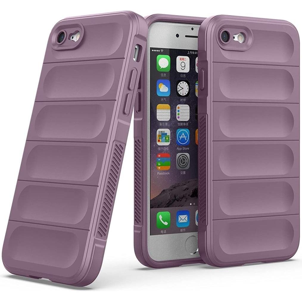 Screenguard CloudCase Apple iPhone SE 2022 TPU Hülle (Apple iPhone SE (3rd Gen)), Smartphone Hülle, Violett
