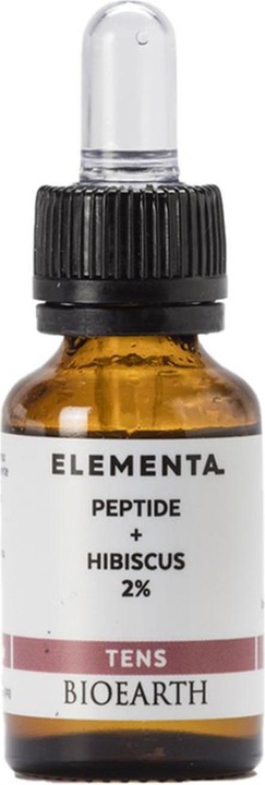 Bioearth Element Booster Face Peptide and Hibiscus 2% Bio-Tightening Effect 15ml - Made in Italy (15 ml)