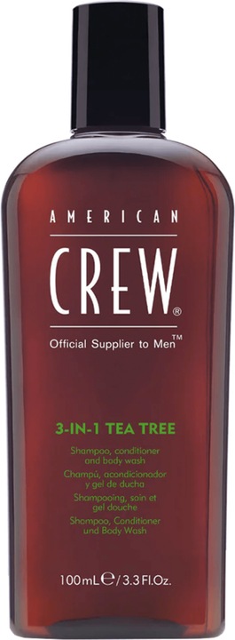 Immagine prodotto American Crew 3In1 Tea Tree 8.45Oz/250 ml (250 ml, Shampoo liquido)