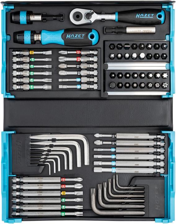 Actual product image HAZET SmartCase 2200SC-31 (Hexagon socket TX M10, Hexagon socket TX M15, Hexagon socket TX M20, Hexagon socket TX M25, Hexagon socket TX M30, Hexagon socket TX M40, Cross Phillips PH M1, Cross Phillips PH M2, Cross Phillips PH M3, Hexagon socket TX M6, Hexagon socket TX M7, Hexagon socket TX M8, Hexagon socket TX M9)