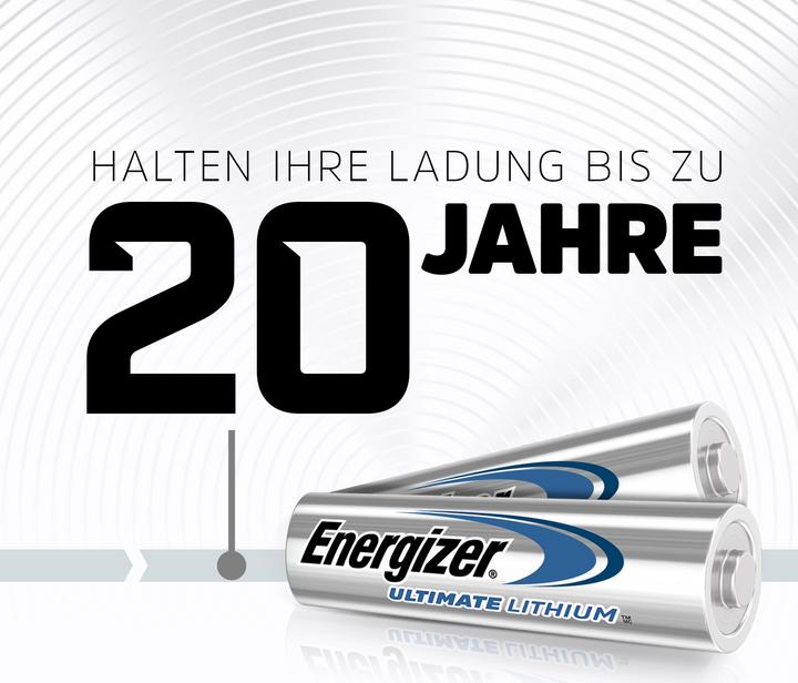 Immagine prodotto Energizer Ultimate Lithium (4 pz., AA, 3000 mAh)