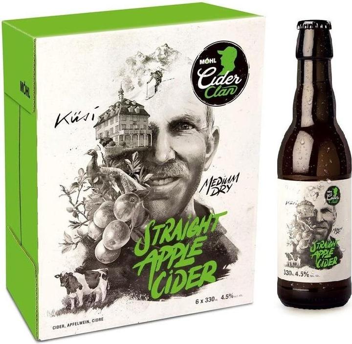 Produktbild Möhl Straight Apple (6 x 33 cl)