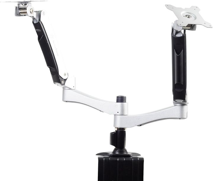 Actual product image Silverstone SST-ARM23BS-L - Dual monitor arm (Table, 32", 15 kg)