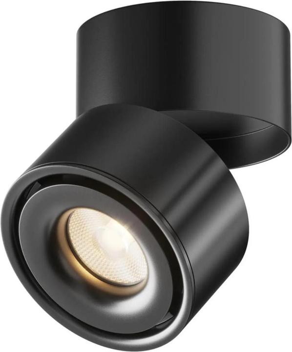 Immagine prodotto Maytoni Yin LED plafoniera, lampada da soffitto 15W dimmerabile nera 3000K 90Ra bianco caldo (700 lm)